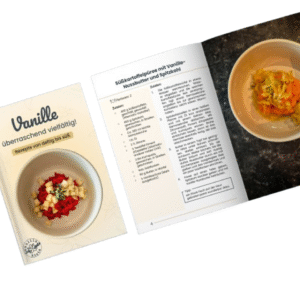 Rezept-Booklet mit vielen tollen Rezepten