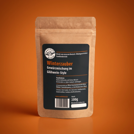 Winterzauber Gewürzmischung im Glühwein-Style im 100g-Standbodenbeutel